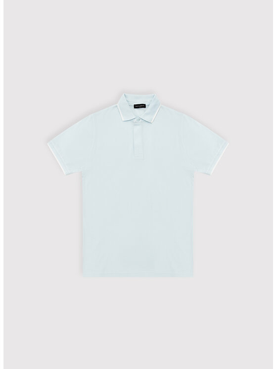Pako Lorente Pako Lorente Polo P26SF-TX-018 Niebieski Classic Fit