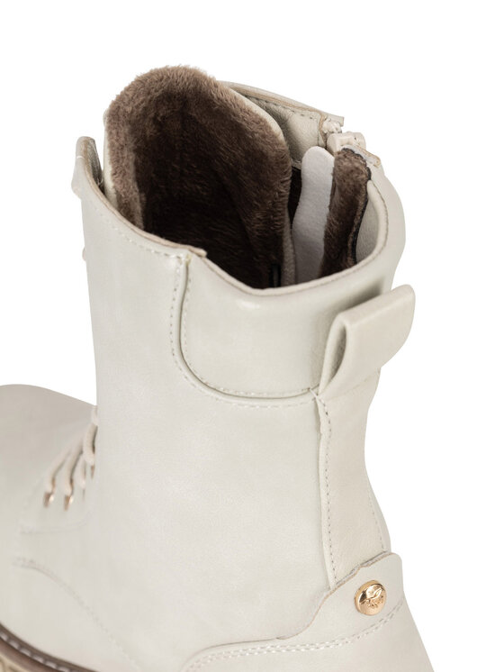 Mustang Mustang Stiefeletten 1447-506 Weiß