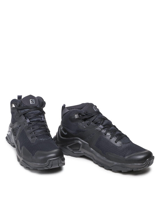 Salomon Salomon Trekkingschuhe X Raise 2 Mid Gtx GORE TEX 415988 Schwarz