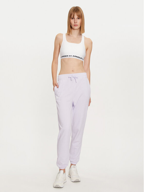 Under Armour Under Armour Donji dio trenerke Ua Rival 1382735 Ljubičasta Loose Fit