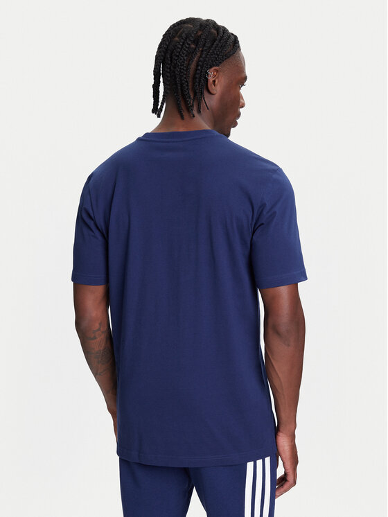 adidas adidas T-shirt Collegiate Lineage Graphic JM6417 Plava Regular Fit
