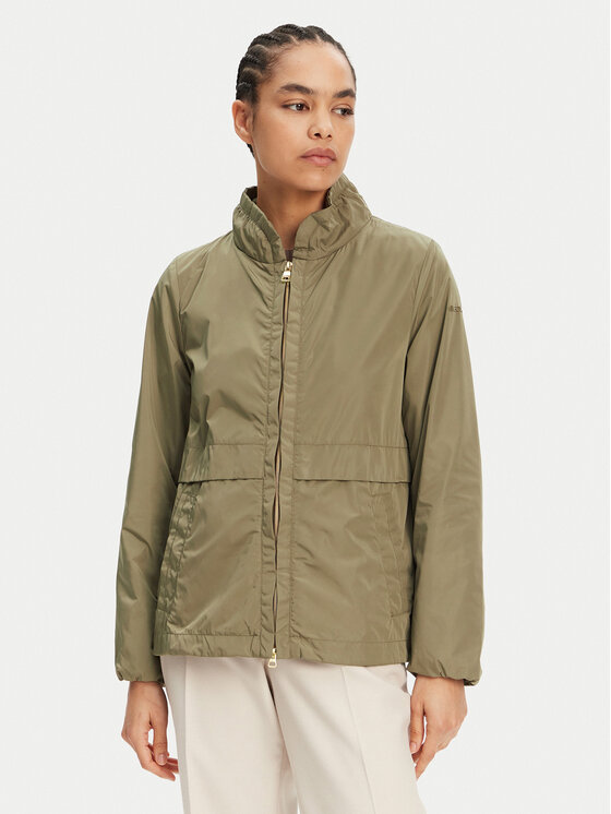 Geox Geox Übergangsjacke Genziana W5520A T3259 F3272 Khakifarben Regular Fit