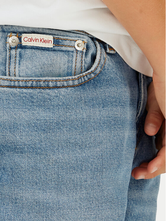 Calvin Klein Jeans Calvin Klein Jeans Džínsy Skater IB0IB02600 Modrá Regular Fit