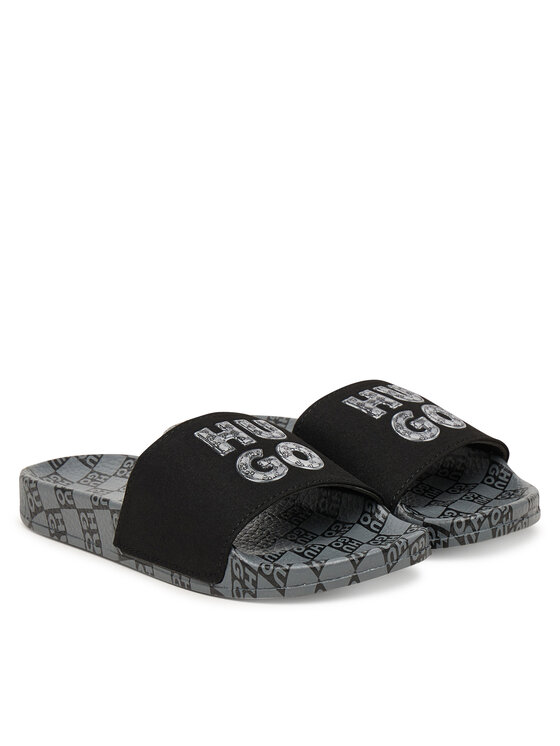 HUGO HUGO Şlapi G01151 M Negru