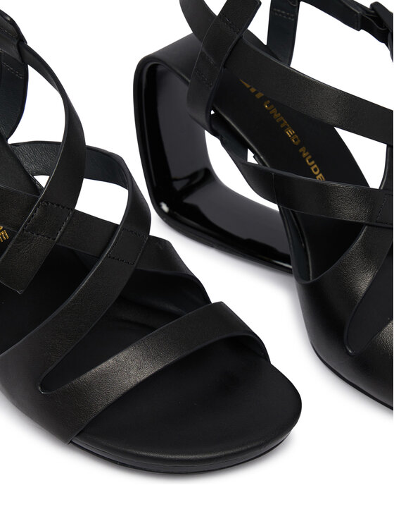 United Nude United Nude Sandály Mobius Straps Hi 109970116 Černá