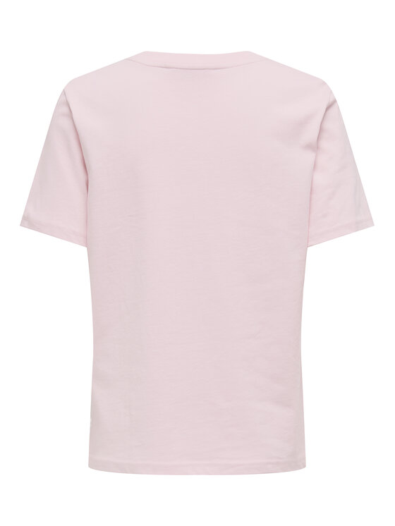 ONLY ONLY T-Shirt Monja 15320892 Różowy Regular Fit