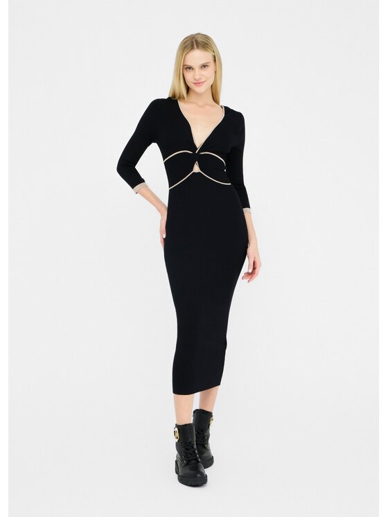 Liu Jo Liu Jo Abito da sera CF5157MS49IC3777 Nero Slim Fit