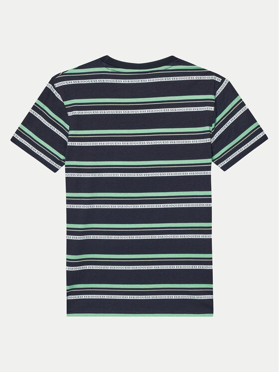 Guess Guess T-shirt L4YI24 K8HM3 Tamnoplava Regular Fit