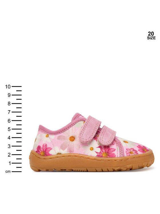 Froddo Froddo Bačkory Barefoot Canvas G1700440-9 M Růžová