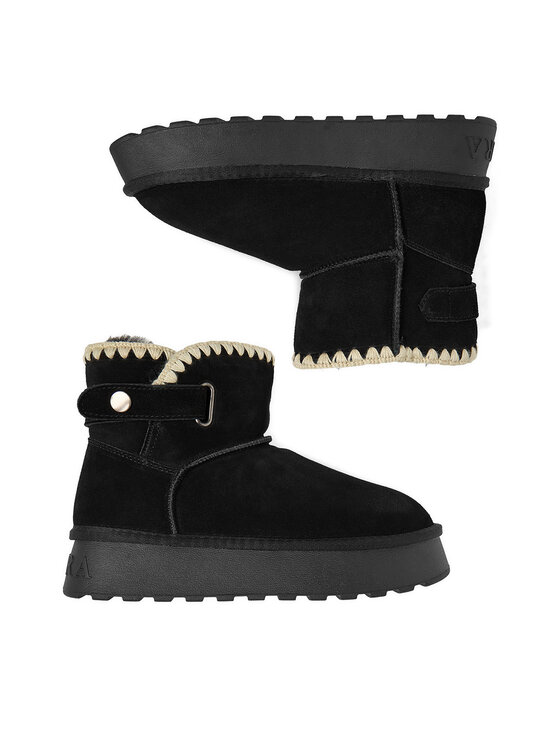 Badura Badura Cizme de zăpadă EO-ANGELA-TS6296-01 Negru