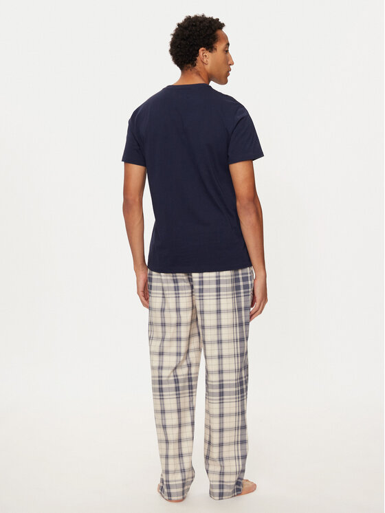 Polo Ralph Lauren Polo Ralph Lauren Pidžama 714931645003 Tamnoplava Regular Fit