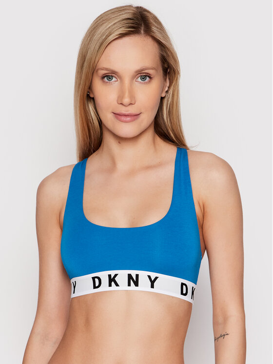 DKNY Sutien top DK4519 Albastru