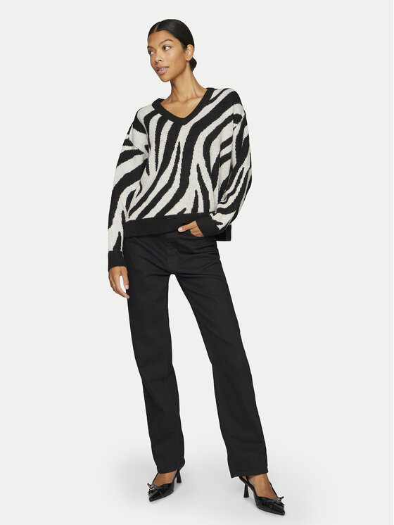 Vila Vila Pullover Cilia 14094215 Schwarz Standard Fit