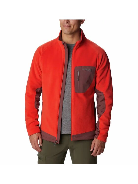 Columbia Columbia Polar 186642 Pomarańczowy Regular Fit