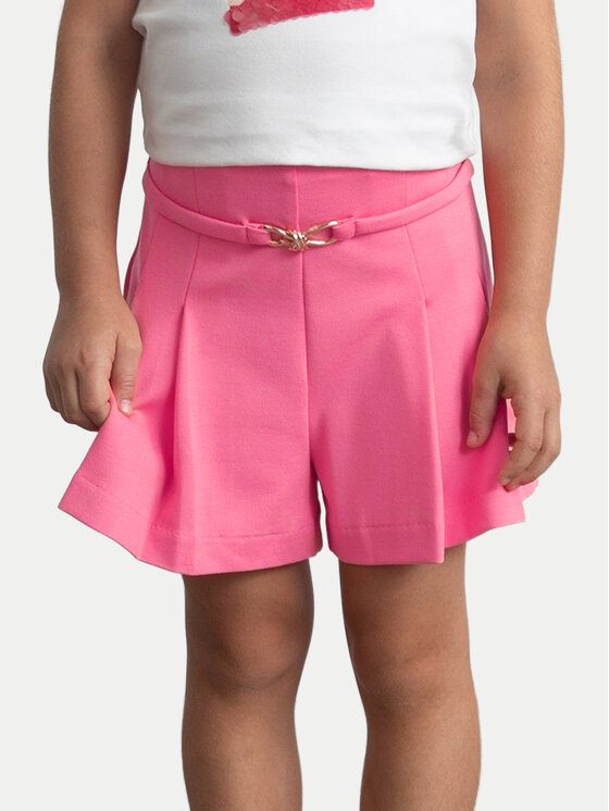 Mayoral Mayoral Pantaloncini di tessuto 3220 Rosa Regular Fit