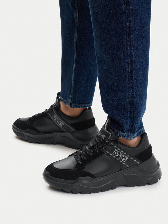 Versace Jeans Couture Versace Jeans Couture Laisvalaikio batai 79YA3SC2 ZPB30 899 Juoda