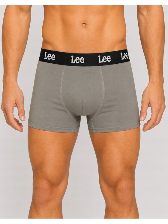 Lee Lee Bokserki Putney 3 Pack Organic Cotton Elastane Trunks Kolorowy