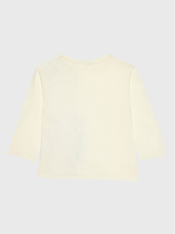 United Colors Of Benetton United Colors Of Benetton Blūze 3VR5G106B Écru Regular Fit