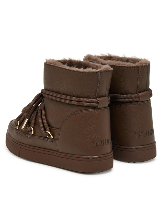 Inuikii Inuikii Schneeschuhe Full Leather 1001.003.0252.152 Dunkelbraun