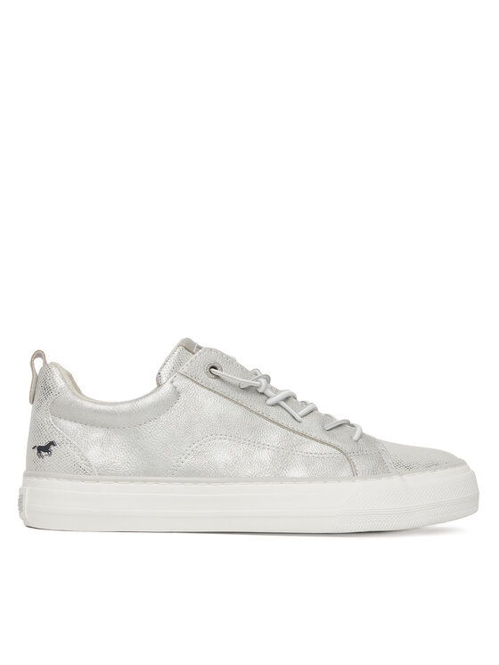 Mustang Mustang Sneakers aus Stoff 1272-311 Silberfarben