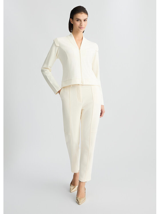 Liu Jo Liu Jo Pantaloni di tessuto TA5018FS00210105 Bianco Regular Fit