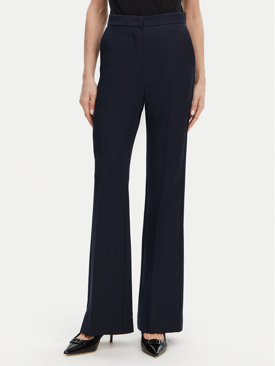 Maryley Παντελόνι υφασμάτινο 25EB587/43VA Σκούρο μπλε Regular Fit