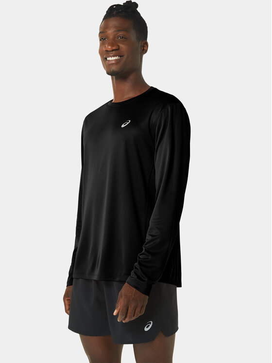 Asics Asics Longsleeve Katakana Ls 2011C758 Чорний Ahletic Fit