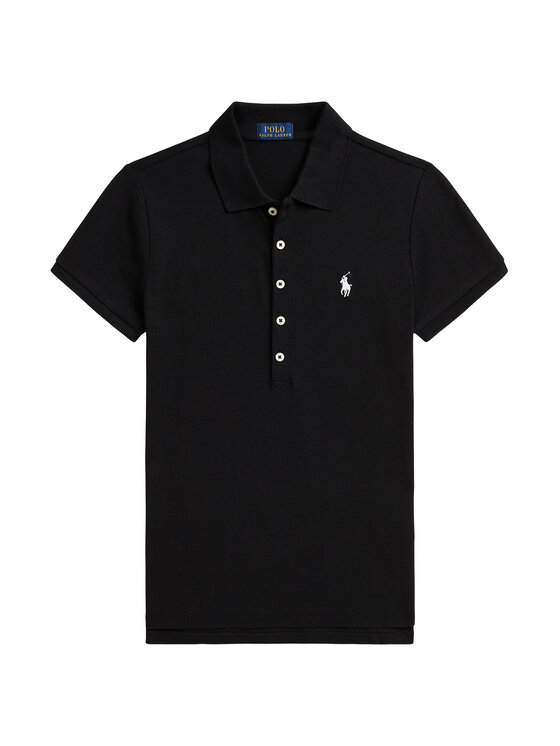 Polo Ralph Lauren Polo Ralph Lauren Polo marškinėliai 211B18200011 Juoda Slim Fit