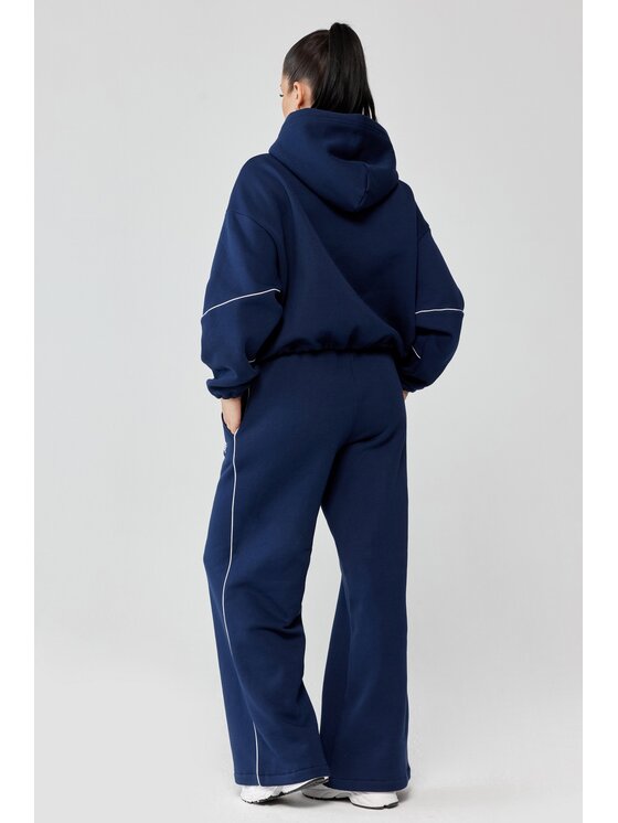 ROUGH RADICAL ROUGH RADICAL Bluza TRIP HOODIE ZIP Granatowy Oversize