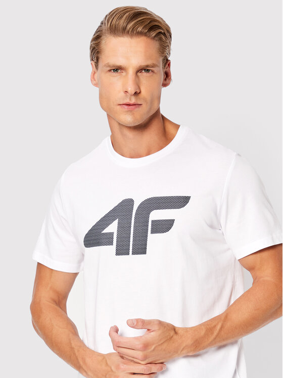 4F 4F Футболка H4Z22-TSM353 Білий Regular Fit