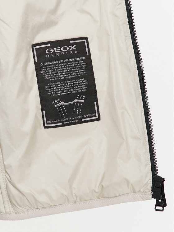 Geox Geox Μπουφάν μεταβατικό Sapienza M4520K TC180 F1753 Μαύρο Regular Fit