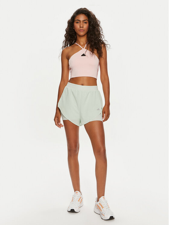 adidas adidas Spordišortsid Designed for Training HEAT.RDY HIIT IX0640 Roheline Regular Fit