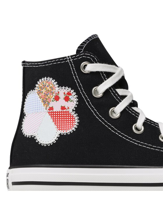 Converse Converse Tenisice Chuck Taylor All Star Eva Lift Hi A05166C Crna