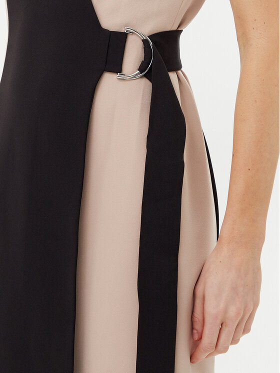 DKNY DKNY Kokteilikleit DD5N1H61 Must Slim Fit