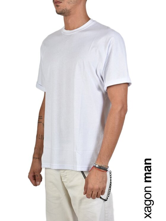 Xagon Xagon T-shirt A20082J30064 Bianco Regular Fit