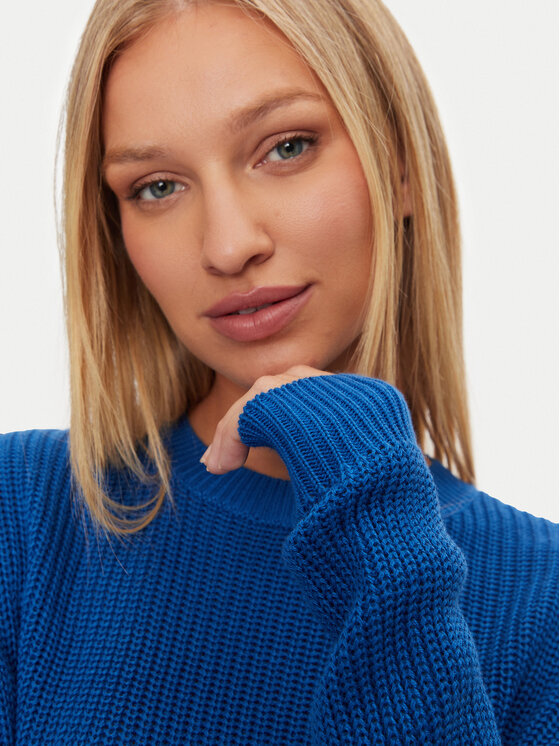 Noisy May Noisy May Sweater Maysa 27021536 Kék Relaxed Fit