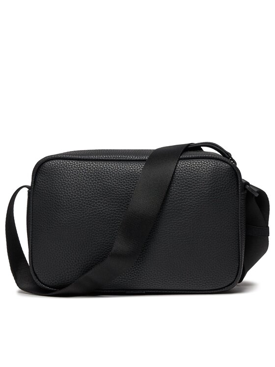 Tommy Hilfiger Tommy Hilfiger Taška cez rameno Essential Pu Ew Reporter AM0AM12093 Čierna