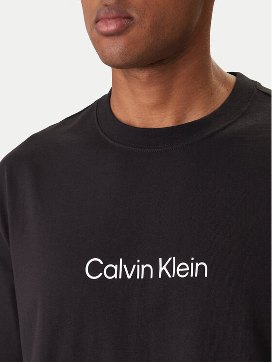 Calvin Klein Calvin Klein T-shirt LV040HM228 Nero Relaxed Fit