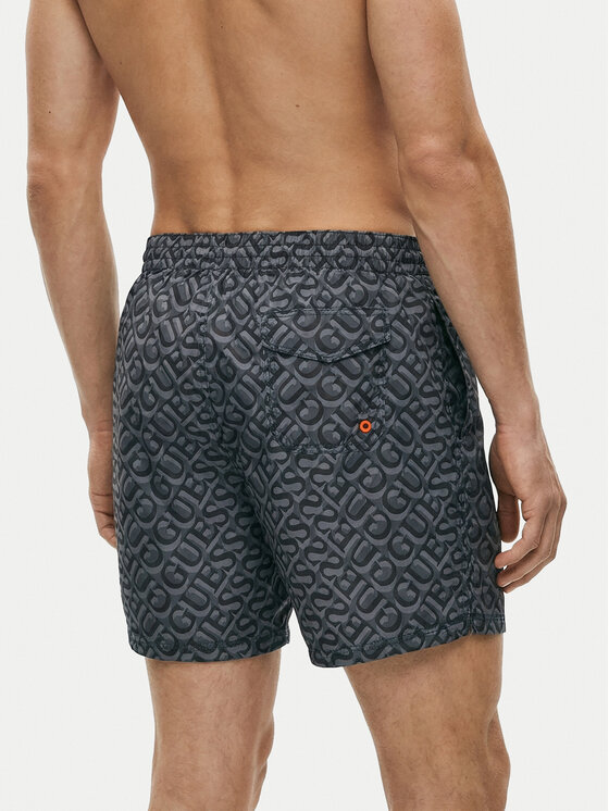 Guess Guess Pantaloni scurți pentru înot F6GT27 WG2A2 Gri Regular Fit