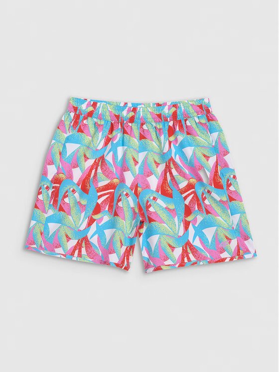 4F 4F Shorts da mare 4FWSS25UBDSF136-90A Multicolore Regular Fit