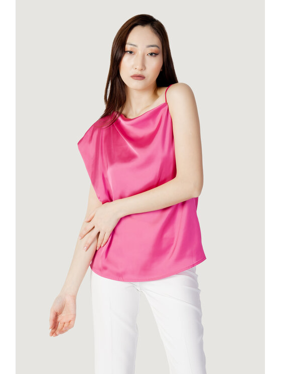 Hanny Deep Hanny Deep Canottiera TINTA UNITA SATIN Rosa To Fit