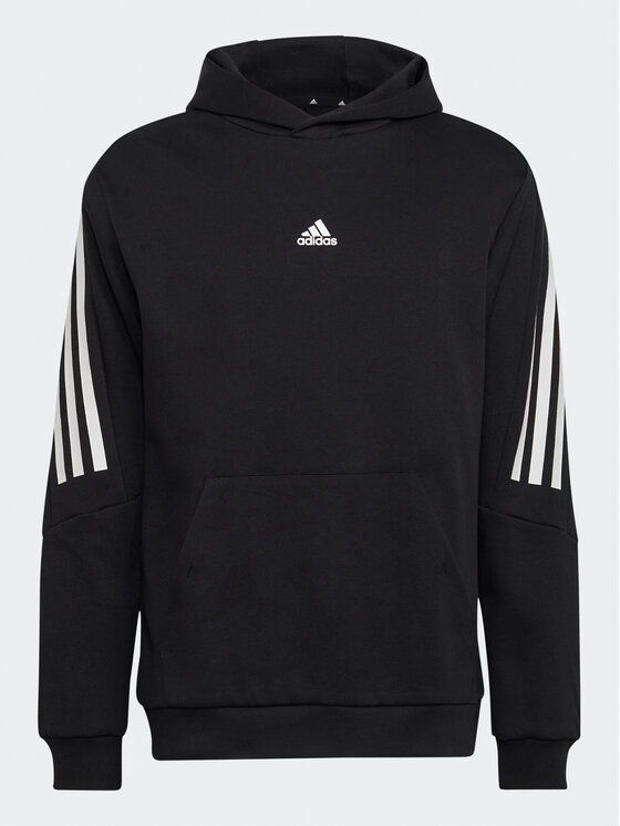adidas adidas Суитшърт Future Icons 3-Stripes HK4572 Черен Regular Fit