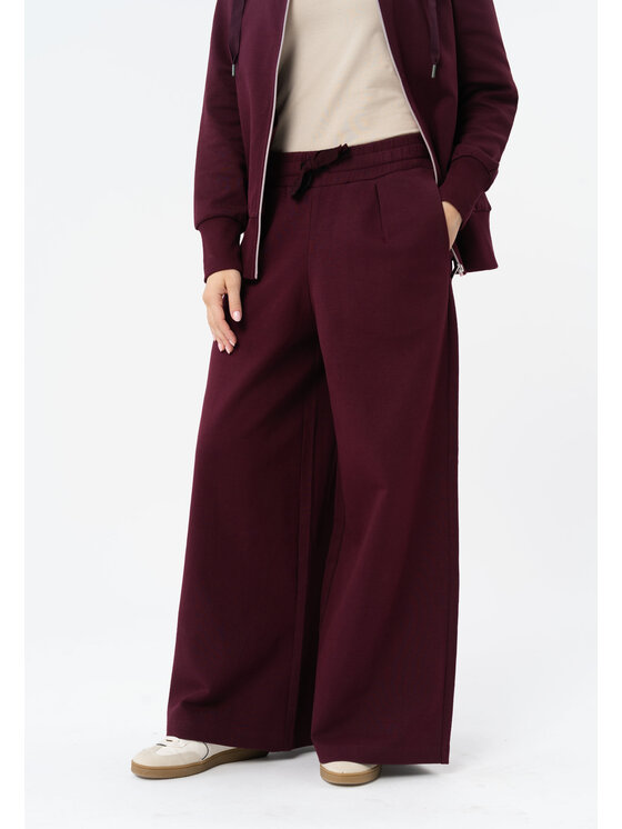 Volcano Volcano Spodnie dresowe N-TAKO Fioletowy Regular Fit