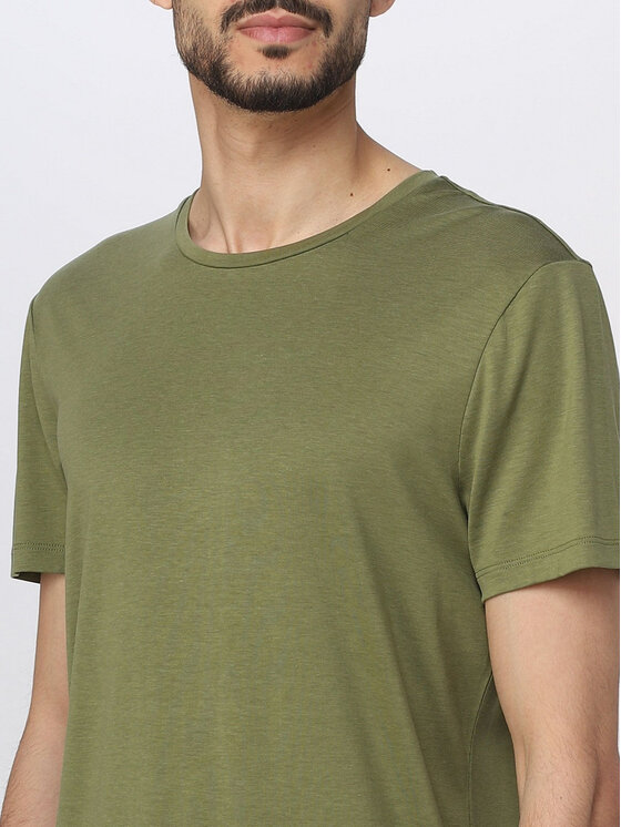 Patrizia Pepe Patrizia Pepe T-shirt PATRIZIA PEPE T-Shirt e Polo Uomo 5M1343 JT23 G553 Verde Verde Standard Fit