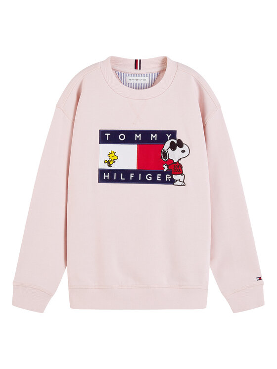 Tommy Hilfiger Tommy Hilfiger Pluus Peanuts  KS0KS00764 Heleроosa Regular Fit