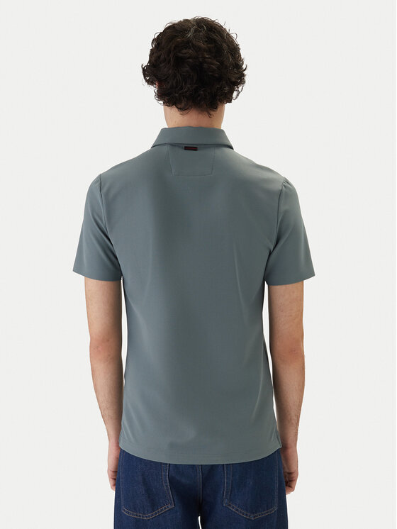 Guess Guess Tricou polo M6RP02 KD202 Albastru Slim Fit