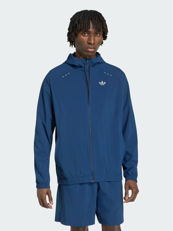 adidas adidas Bluza techniczna 164987 Niebieski jasny Regular Fit