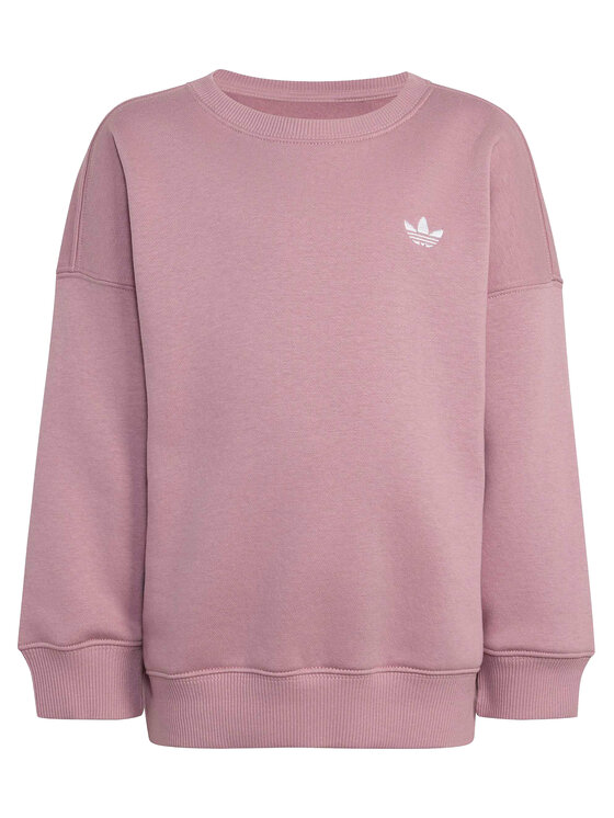 adidas adidas Dres Loose Crew Top & Wide Leg Pants Set KT2242 Różowy Relaxed Fit