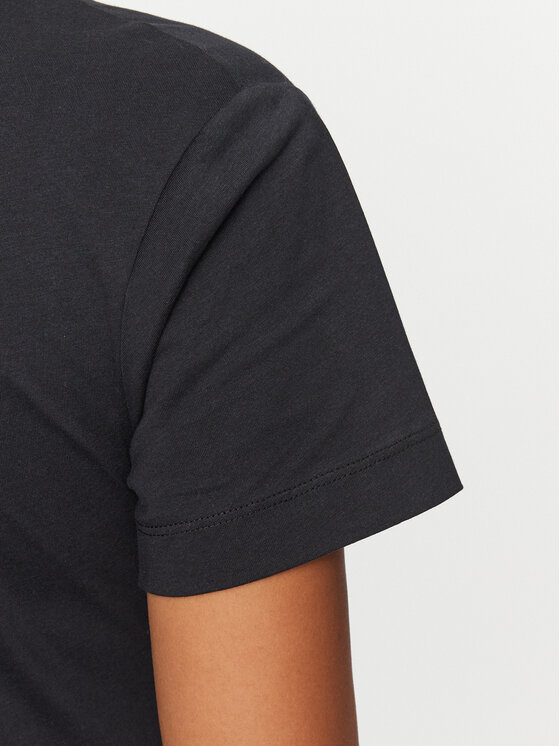Gant Gant T-krekls Shield 4200750 Melns Regular Fit