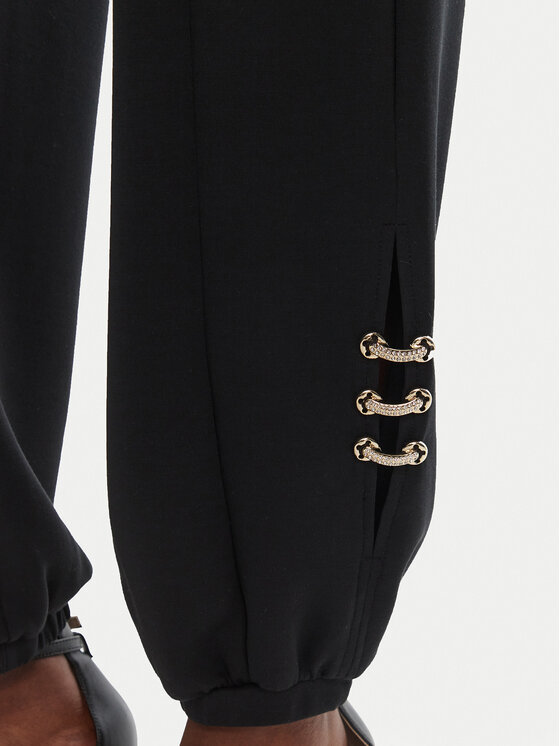 Liu Jo Sport Liu Jo Sport Pantaloni da tuta TA5229 J4869 Nero Relaxed Fit